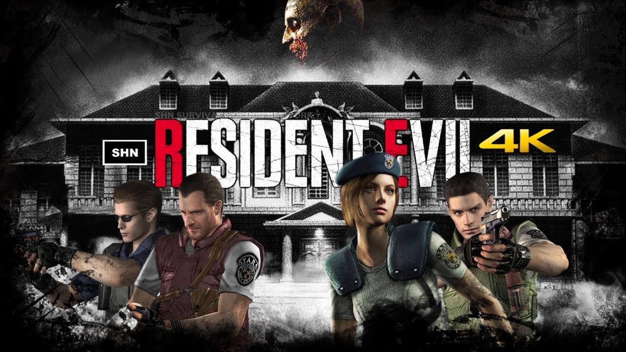 RESIDENT EVIL HD Remaster 👻 Jill Valentine 👻 4K/60fps 👻 Longplay Walkthrough Movie No Commentary
