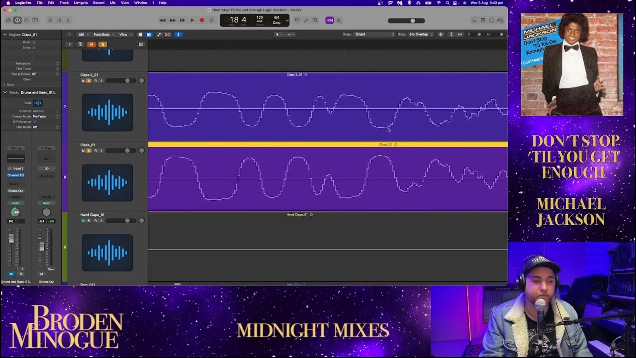Не останавливайся, пока не получишь достаточно — Майкл Джексон — RAW Multitrack и реакция на Stems