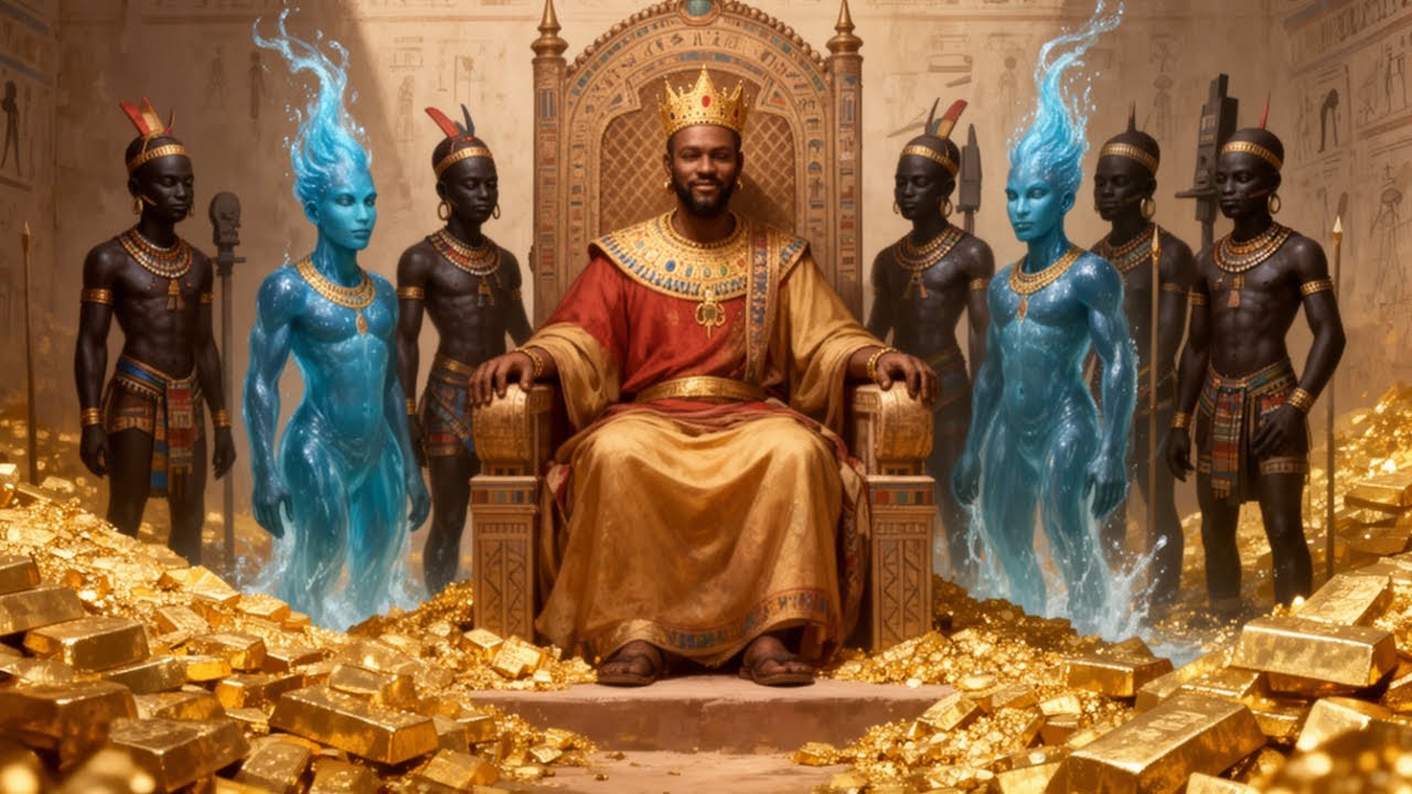 You carry the ancient wealth of Mansa Musa & sacred water Spirits in your bloodline‼️ 🌊 