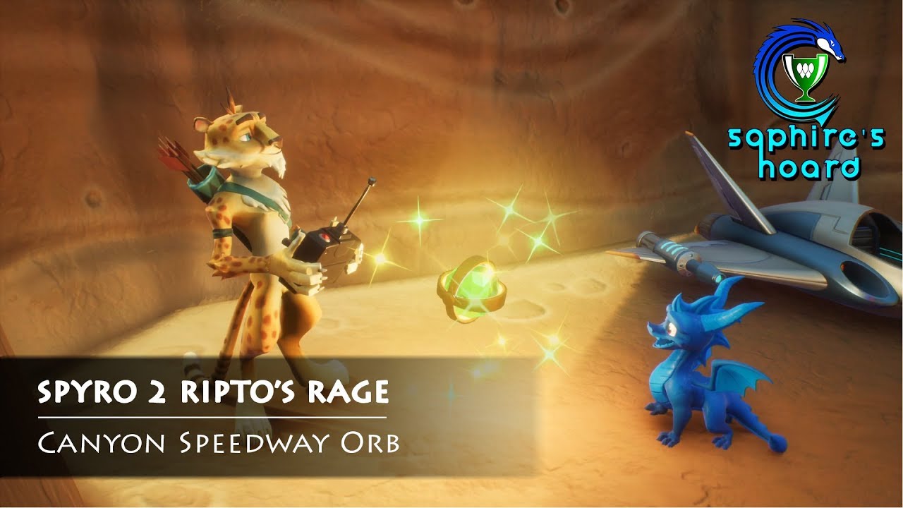 Spyro 2: Ripto's Rage (Trilogy) - Canyon Speedway Orb