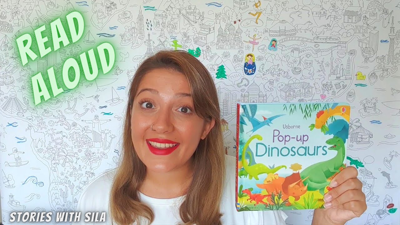 Pop Up Dinosaurs | English Story Time | Read Aloud | İngilizce Hikaye Saati