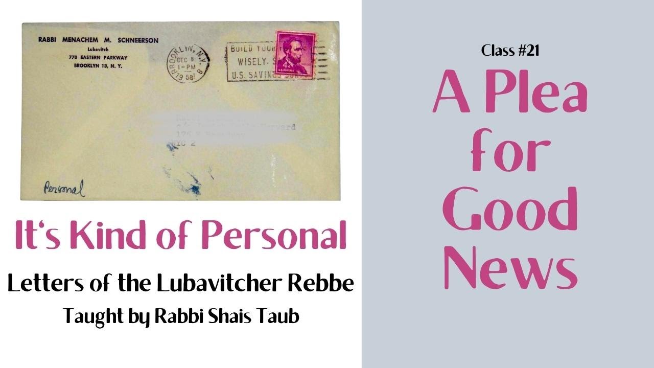 Letters of the Rebbe: 