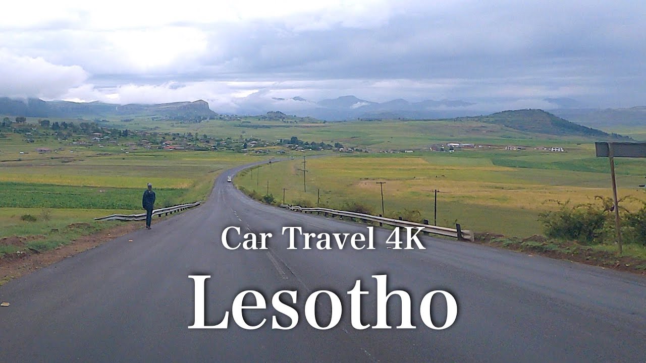 レソト Lesotho 4k drive