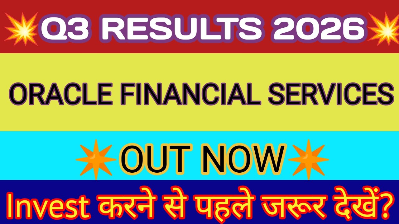 OFSS Q3 Results 2026 🔴 OFSS Share Latest News 🔴 Oracle Financial Services Share Latest News