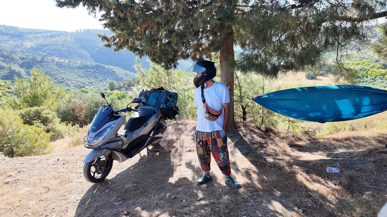 HONDA PCX 125 İLE UZUN YOL KAMPI