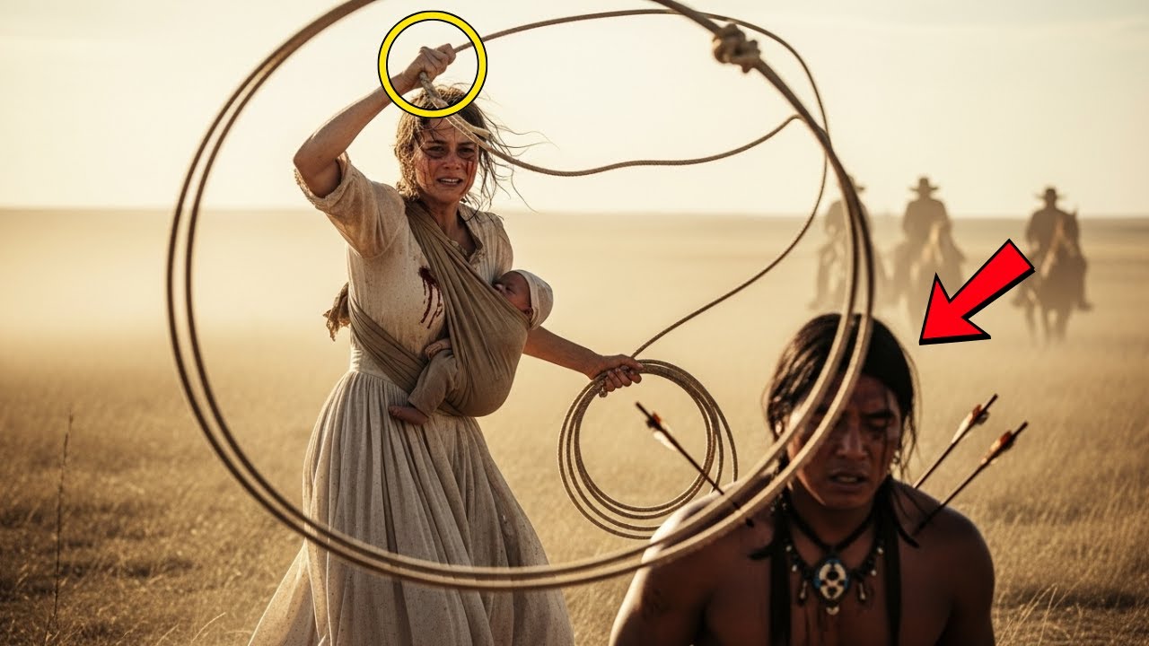 She Threw Her Rope to Save a Stranger — Not Knowing He Was the Last Comanche Chief