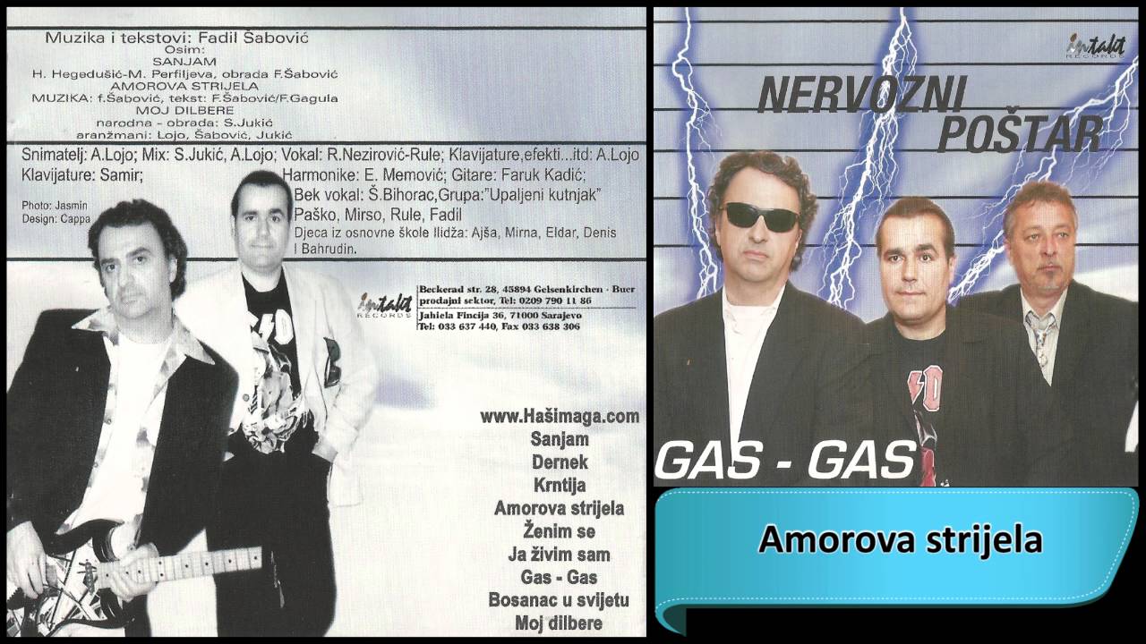Nervozni postar - Amorova strijela - (Audio 2004) HD