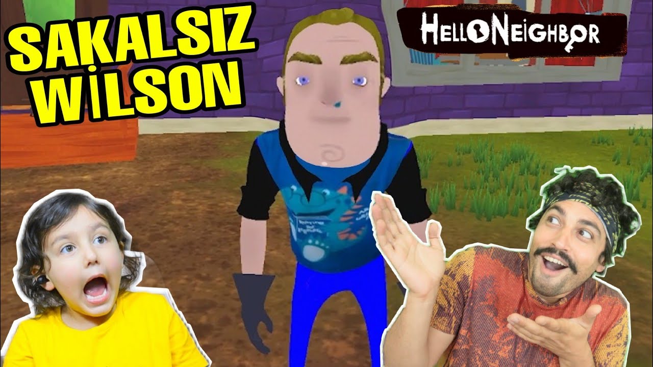 SAKALSIZ BEBEK GİBİ WİLSON 😨 | HELLO NEİGHBOR MOD