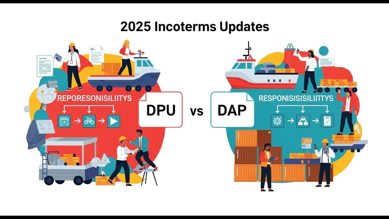 Incoterms rentables : DAP et DPU expliqu&eacute;s !🎬@Linerterms