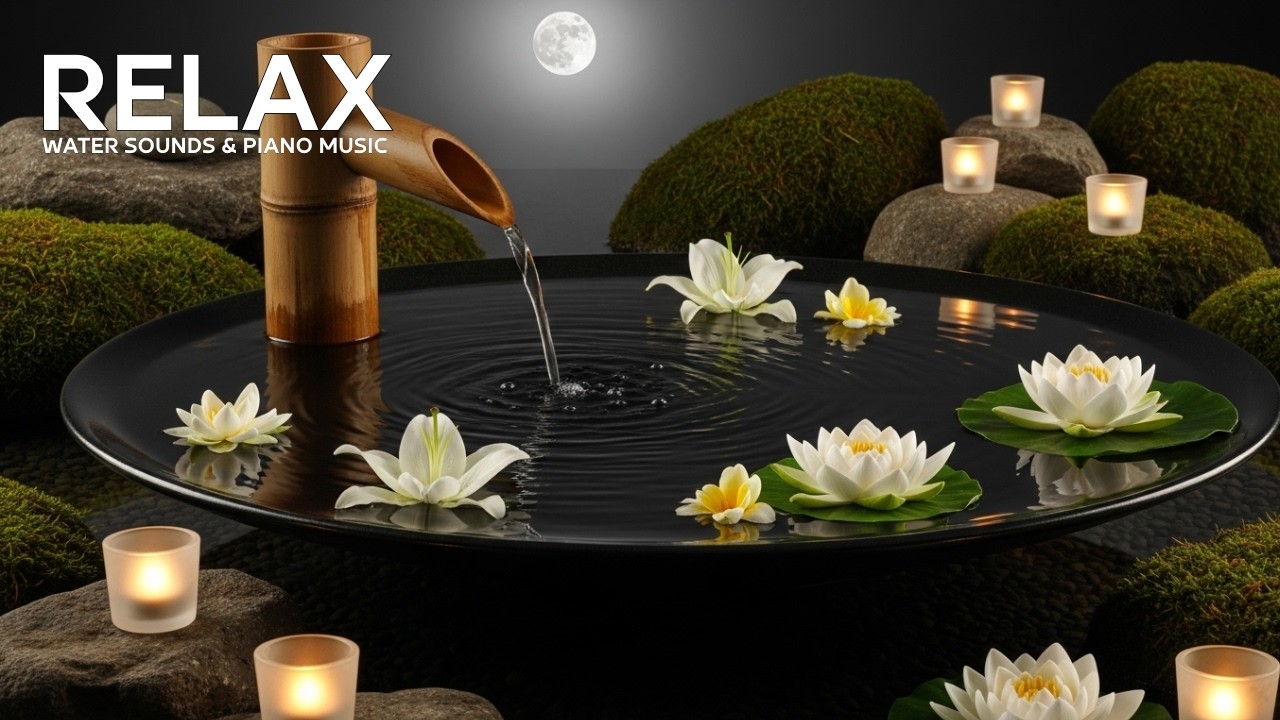 🌿 Bamboo Flow Zen & Gentle Piano | Quiet Night Rest 🌿