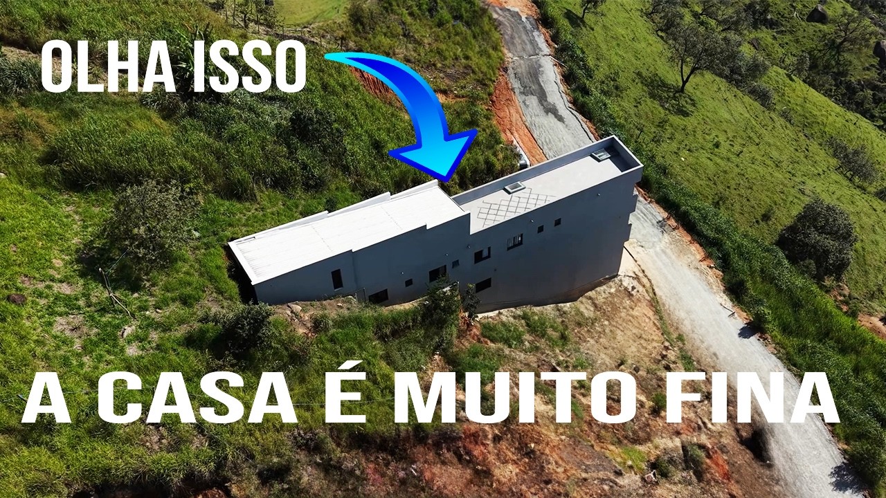 DRONE flagra a CASA mais FINA do Brasil
