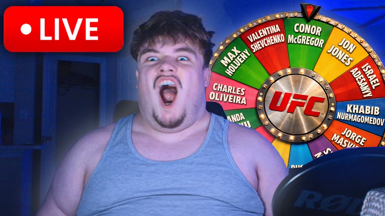 🔴 LIVE!!! 🥊HURRY!! WHEEL OF UFC?? 🏆 #1 BEST UFC STREAMER!! 🔥