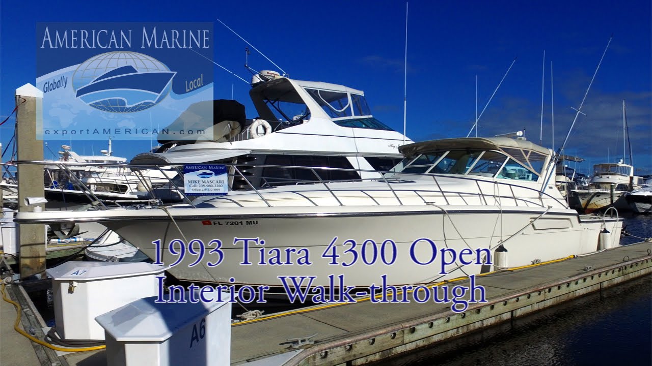 1993 Tiara 4300 Open HD