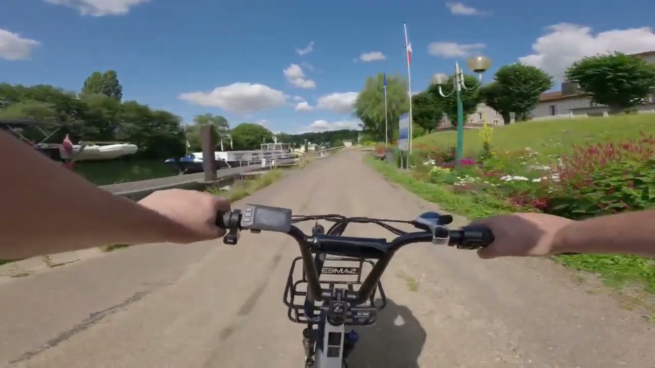 SAMEBIKE C05 Pro Step-through Fat Tire City E-bike Unboxing & Review