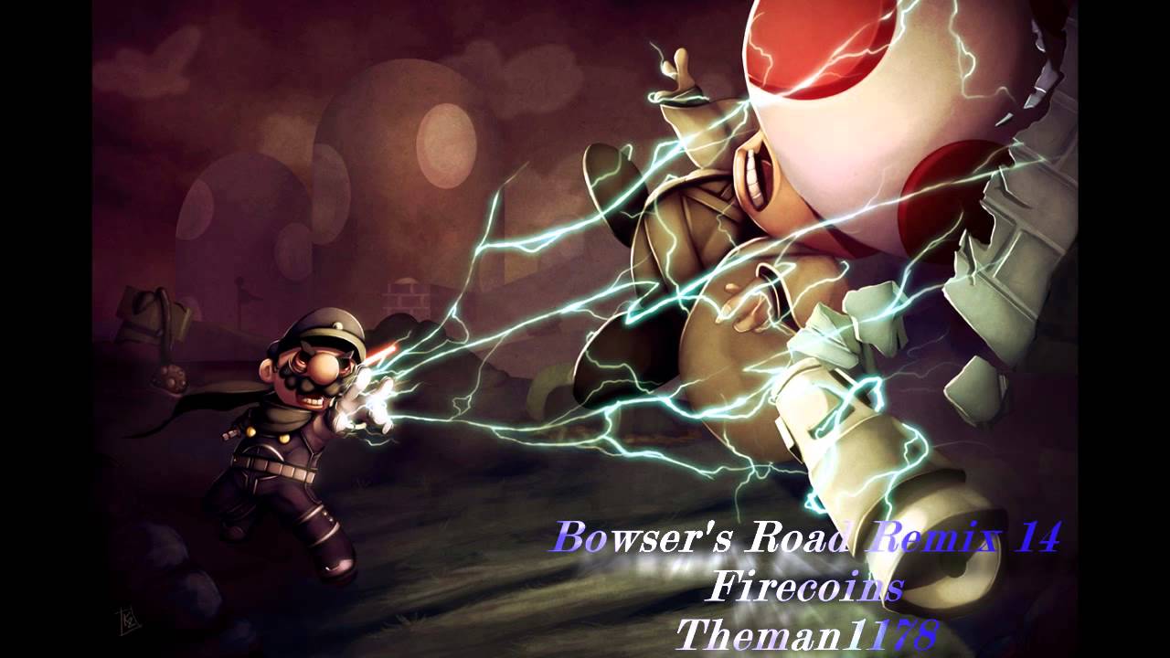 Bowser's Road Remix 14: Firecoins (WIP #1)