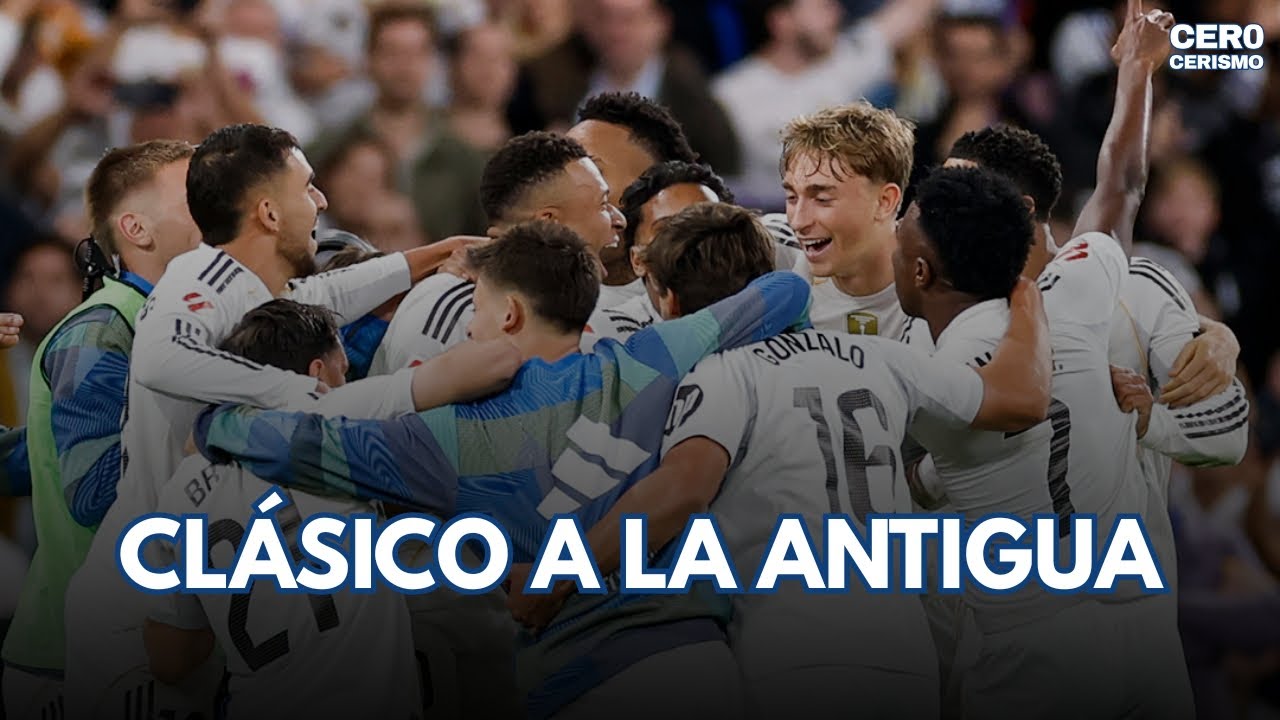 👊🏻 CLÁSICO A LA ANTIGUA