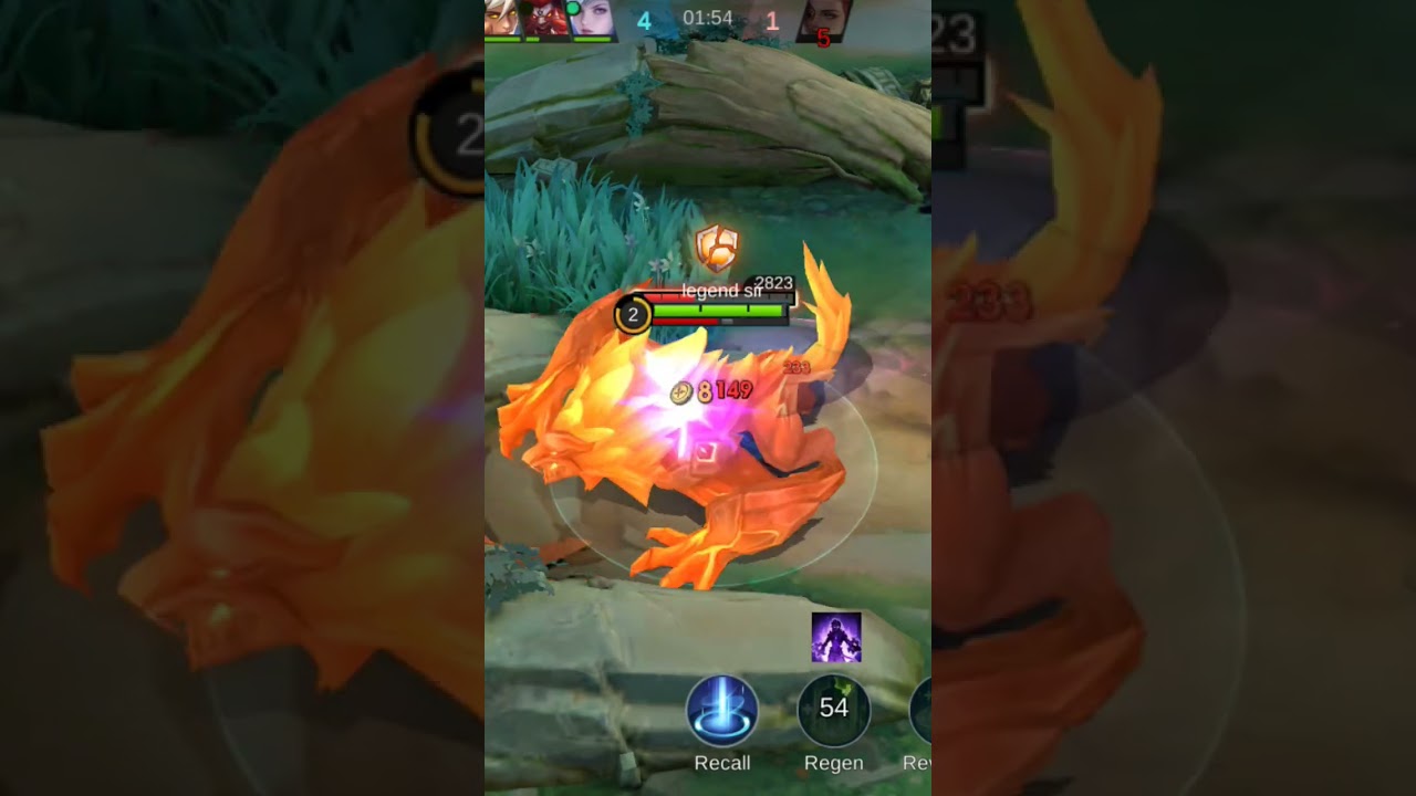Monster 💀 VS Legend Sir 💪 Moba legend 🎮 ▶️