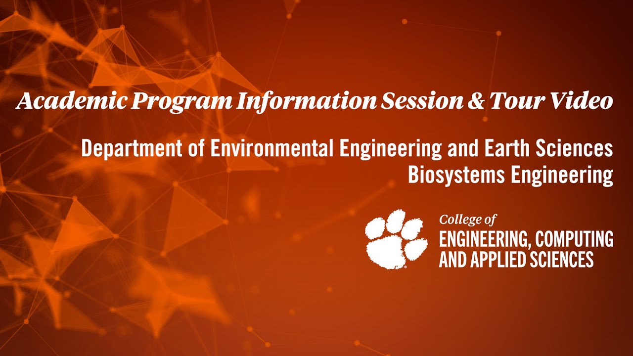 Welcome To The Department of Environmental Engineering and Earth Sciences | Biosystems Engineering