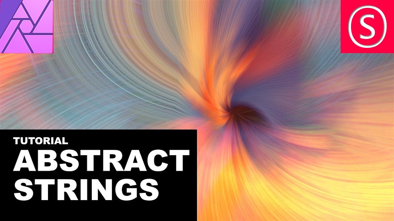 Affinity Photo - Abstract Light Strings