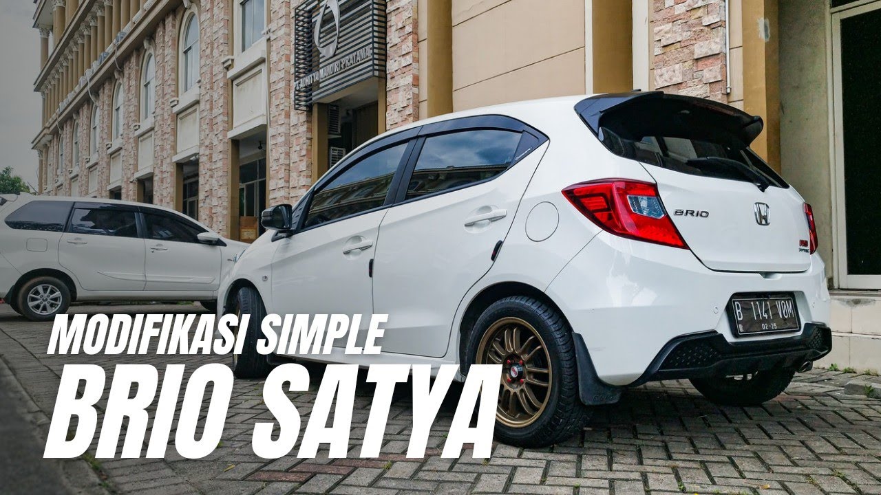 Modifikasi Brio Satya | Tampil Lebih Sporty !!!