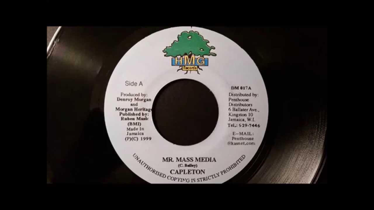 Capleton - Mr. Mass Media - HMG 7