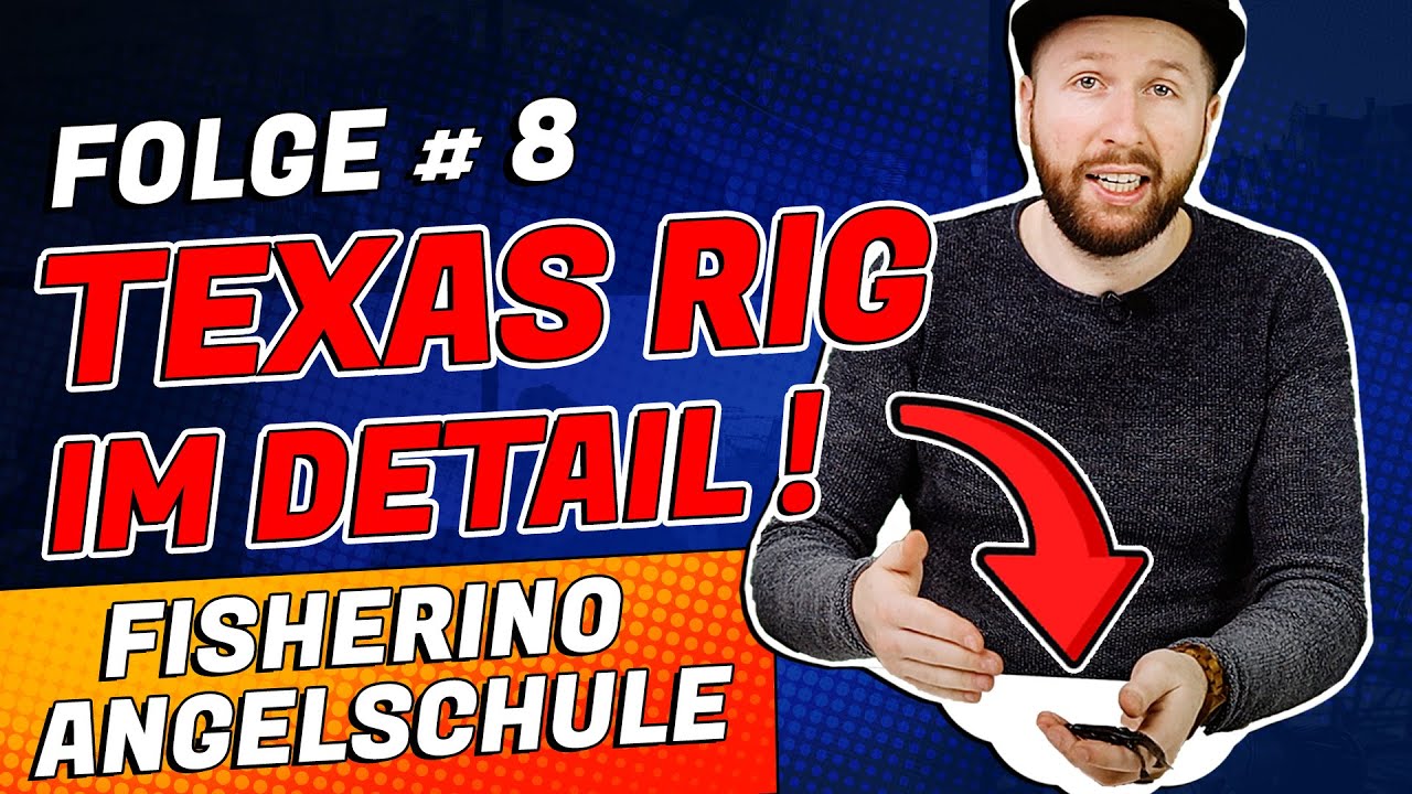 Texas Rig im Detail! Noike angeln mit Fisherino!