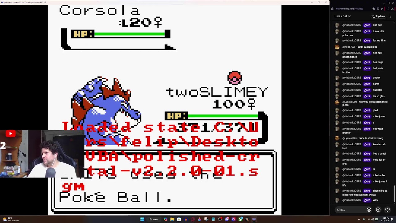 SHINY DRATINI MAYBE???  🎮 #pokemoncrystal