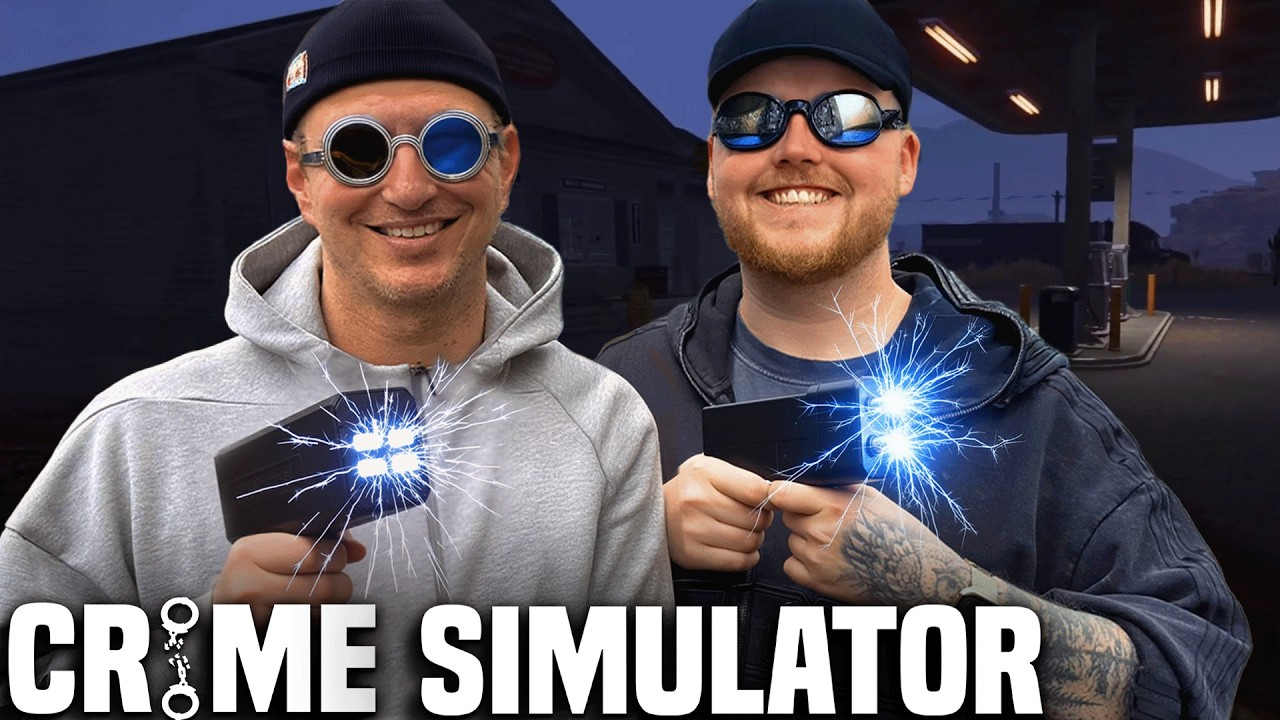 WIR ÜBERFALLEN eine TANKSTELLE & KLAUEN ein AUTO! | Crime Simulator | Part 5 | UNCUT