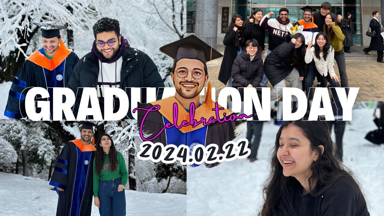Rachit is finally graduated 🎓 | Graduated from a Korean university | Indian in Korea