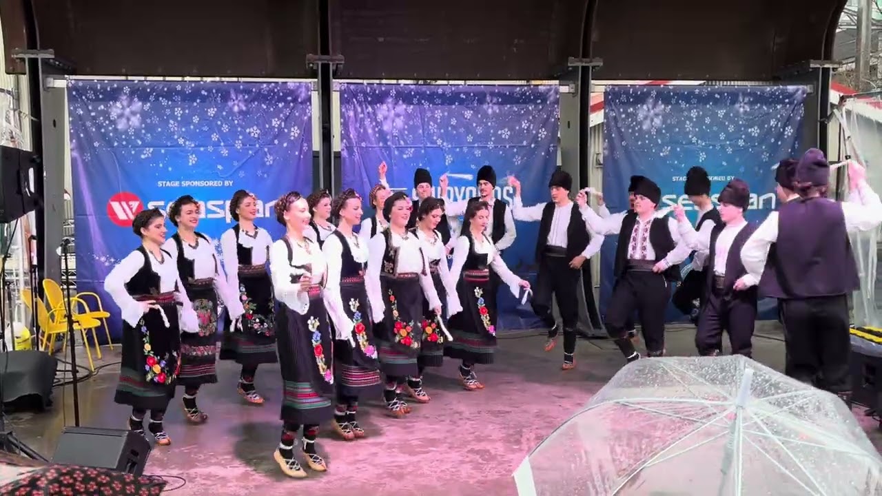 IGRE IZ CRNOREČJA - KUD Vuk Karadžić Vankuver, “Christmas Market @ the Shipyards”