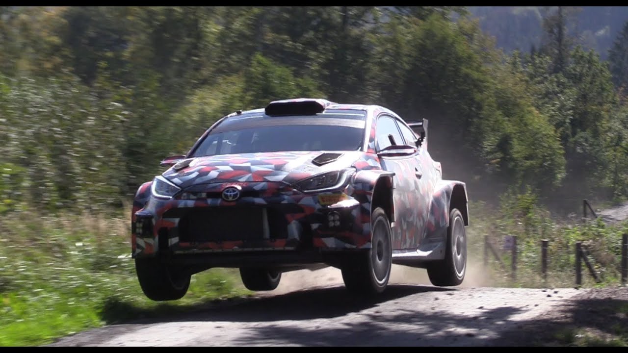 Toyota Rally2 test th ewrc atv