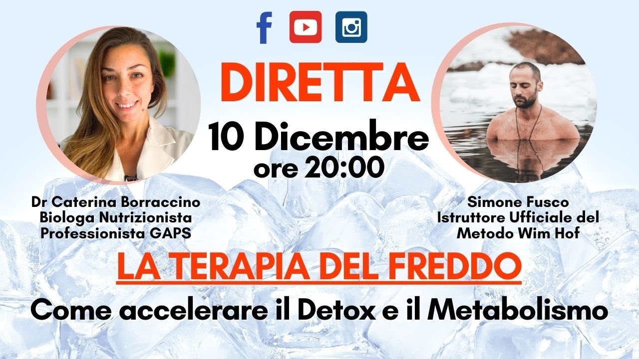 DIRETTA con SIMONE FUSCO: La TERAPIA DEL FREDDO