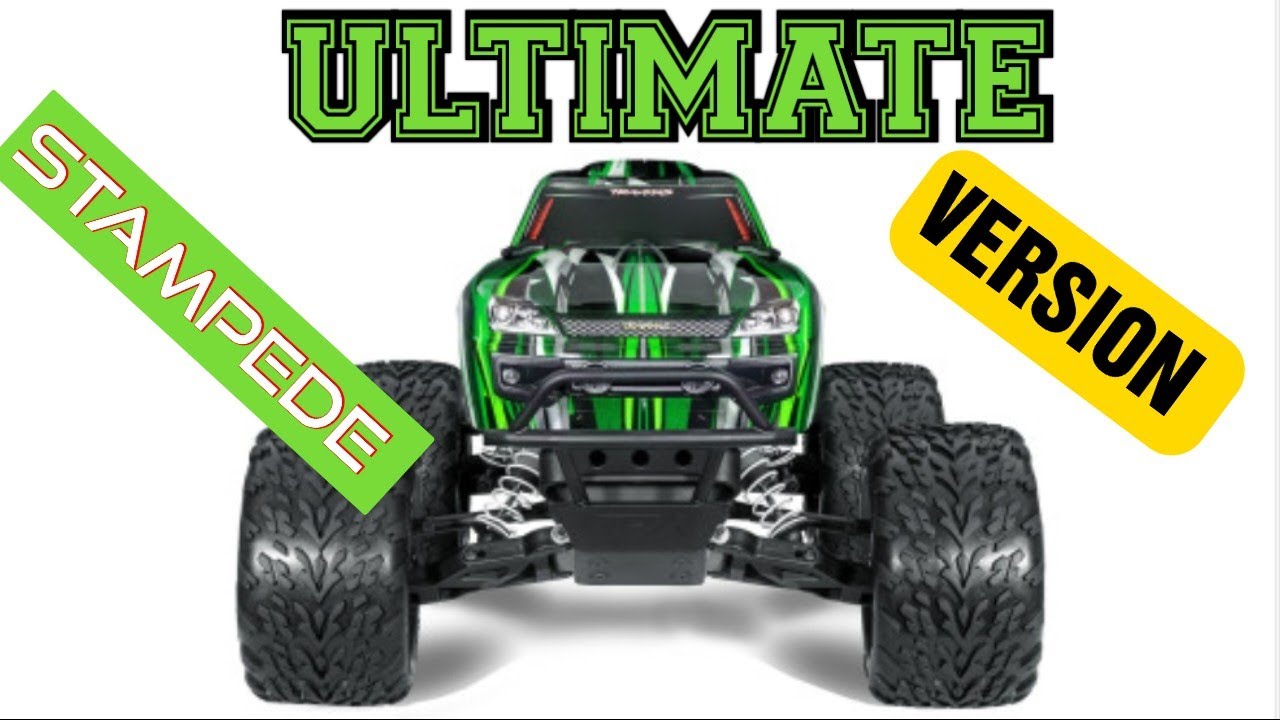 Traxxas Stampede 2WD Última Versión Brushless y Reforzada al Xtremo