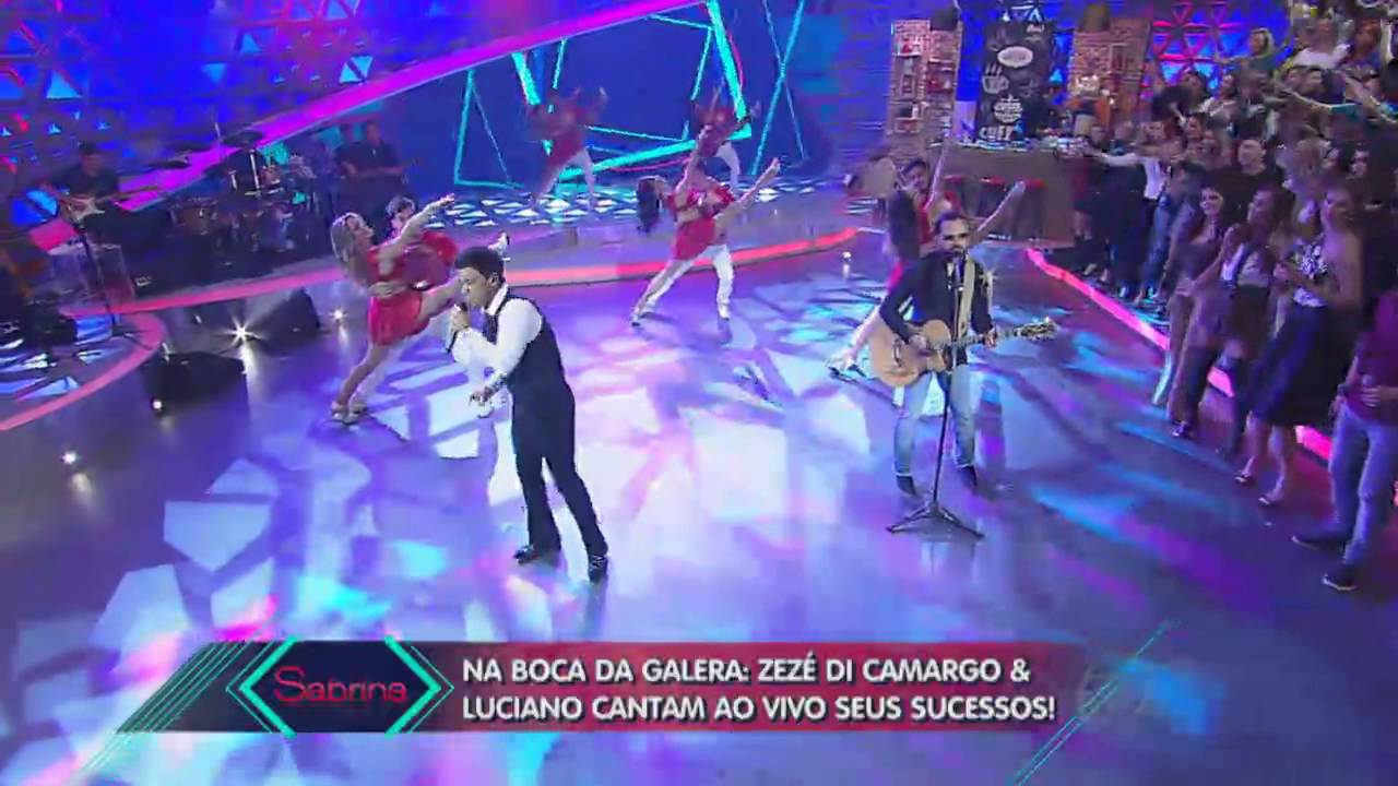 Zezé de Camargo e Luciano animam a platéia com 