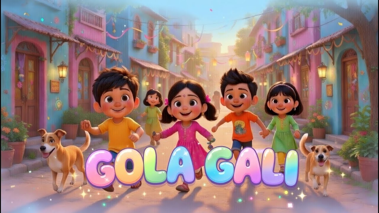 Gola Gali Ka Masti Bhara Din #indiankidscartoon #nanhesapne #indiankidscartoon