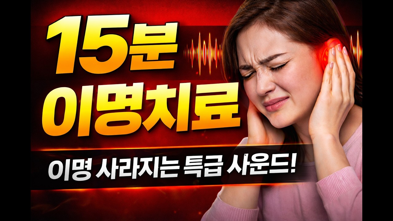 회르만 보청기 자체 개발 이명 치료 사운드 | 이명 사운드 테라피 15분 | 잔잔한 배경음악과 낮은 사운드 자극 #이명 #tinnitus #soundtherapy #보청기