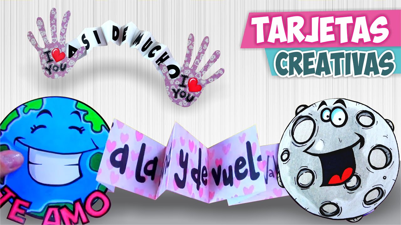 TARJETAS CREATIVAS PARA TU NOVIO / NOVIA ! ★Así o más fácil★ DIY