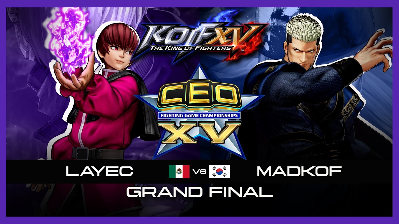 KOF XV 🇲🇽 LAYEC vs MADKOF 🇰🇷 Grand Final | CEO 2025 | THE KING OF FIGHTERS XV #CEO2025 #KOFXV 
