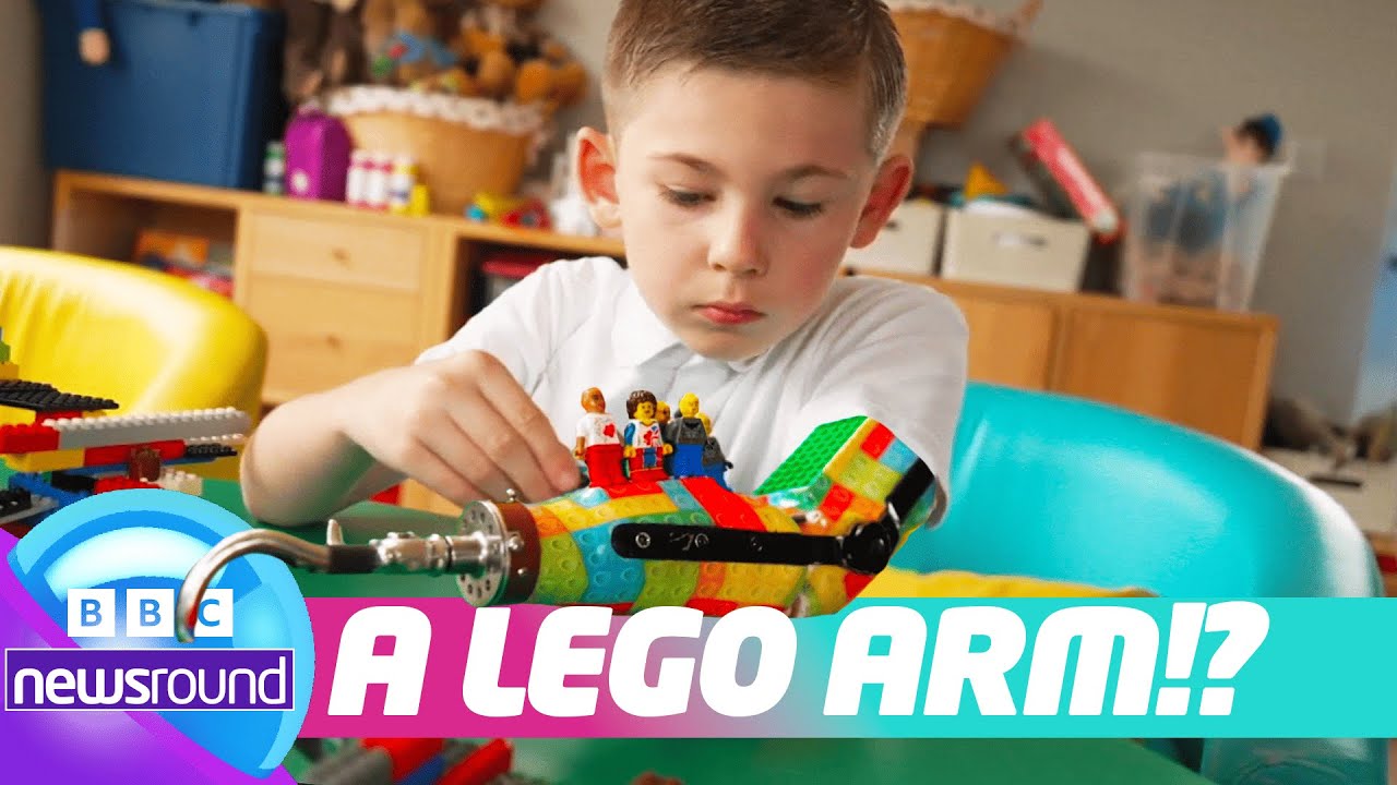 Experts Build LEGO Arm for 8-Year-Old Gamer! 🎮🧱 | Newsround