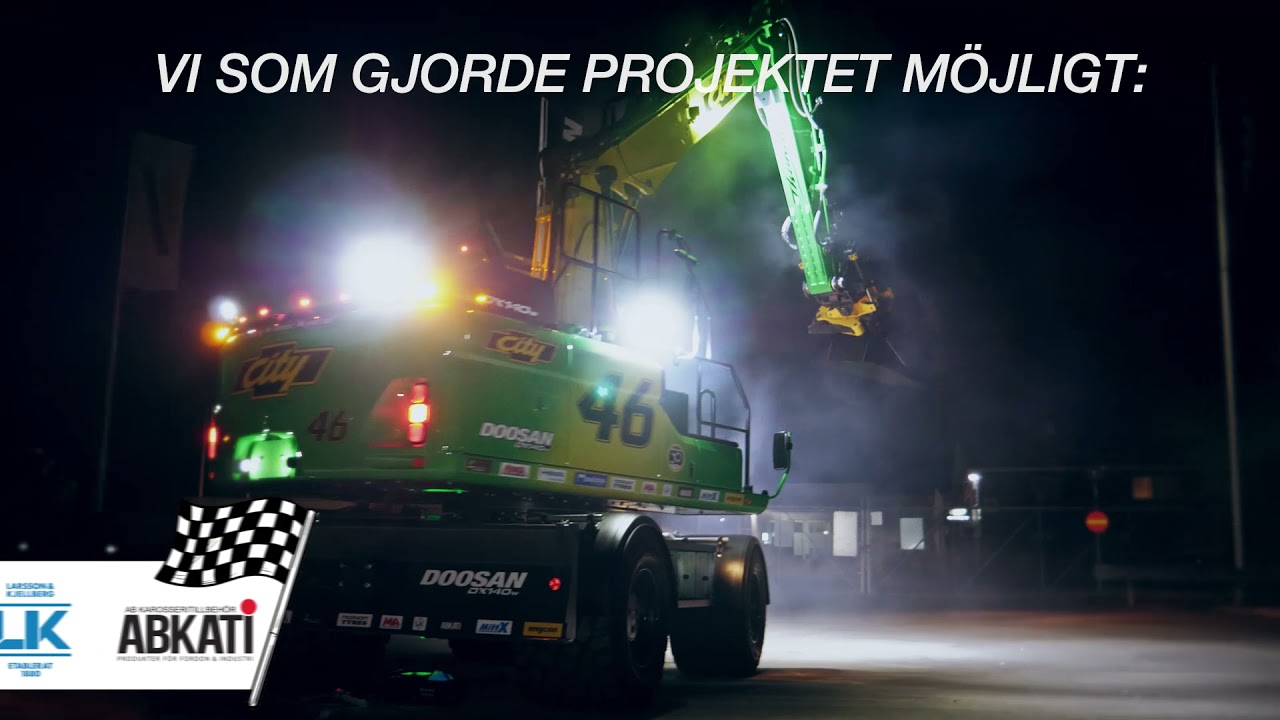 Doosan DX140W-5 Days of Thunder Edition!