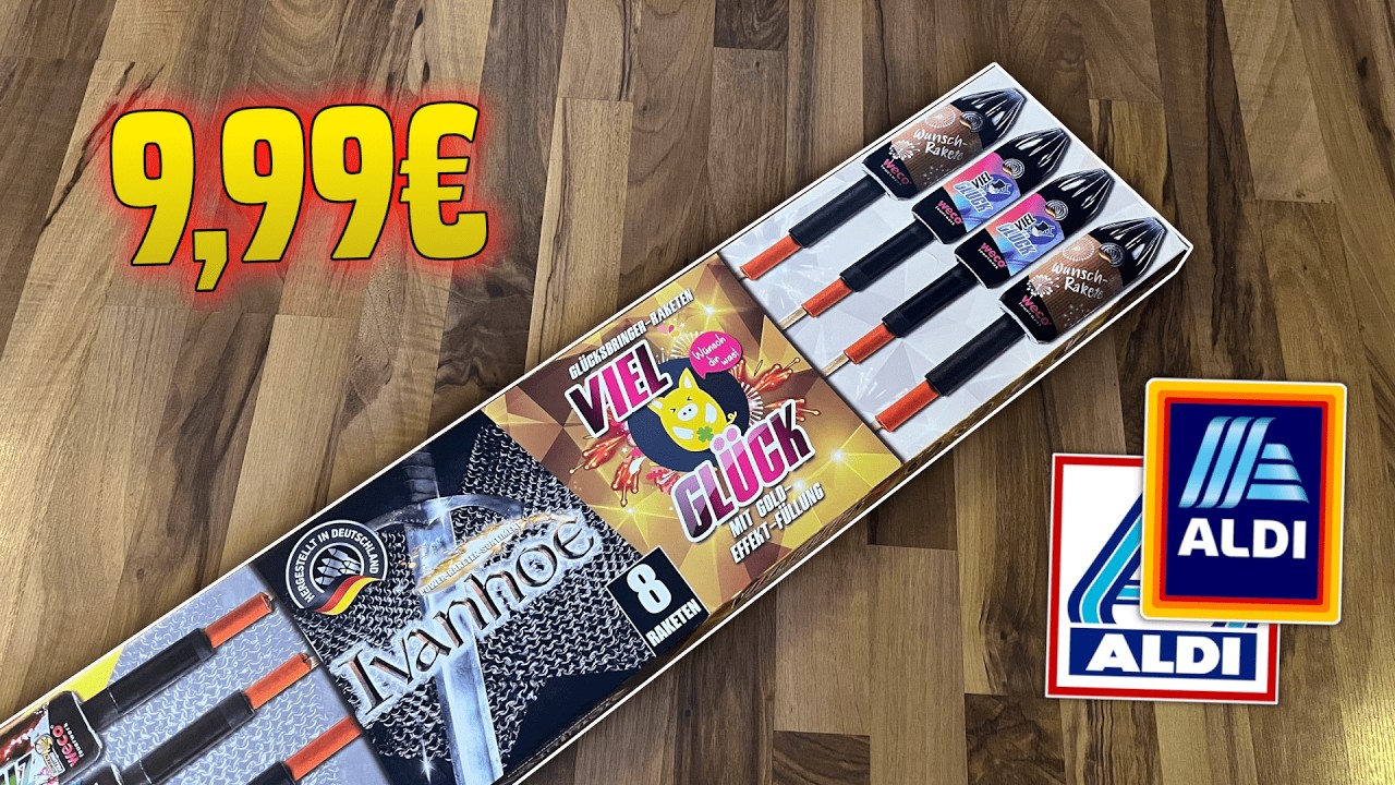 Weco IVANHOE & VIEL GLÜCK RAKETEN für 9,99€ im TEST | PyroHigh