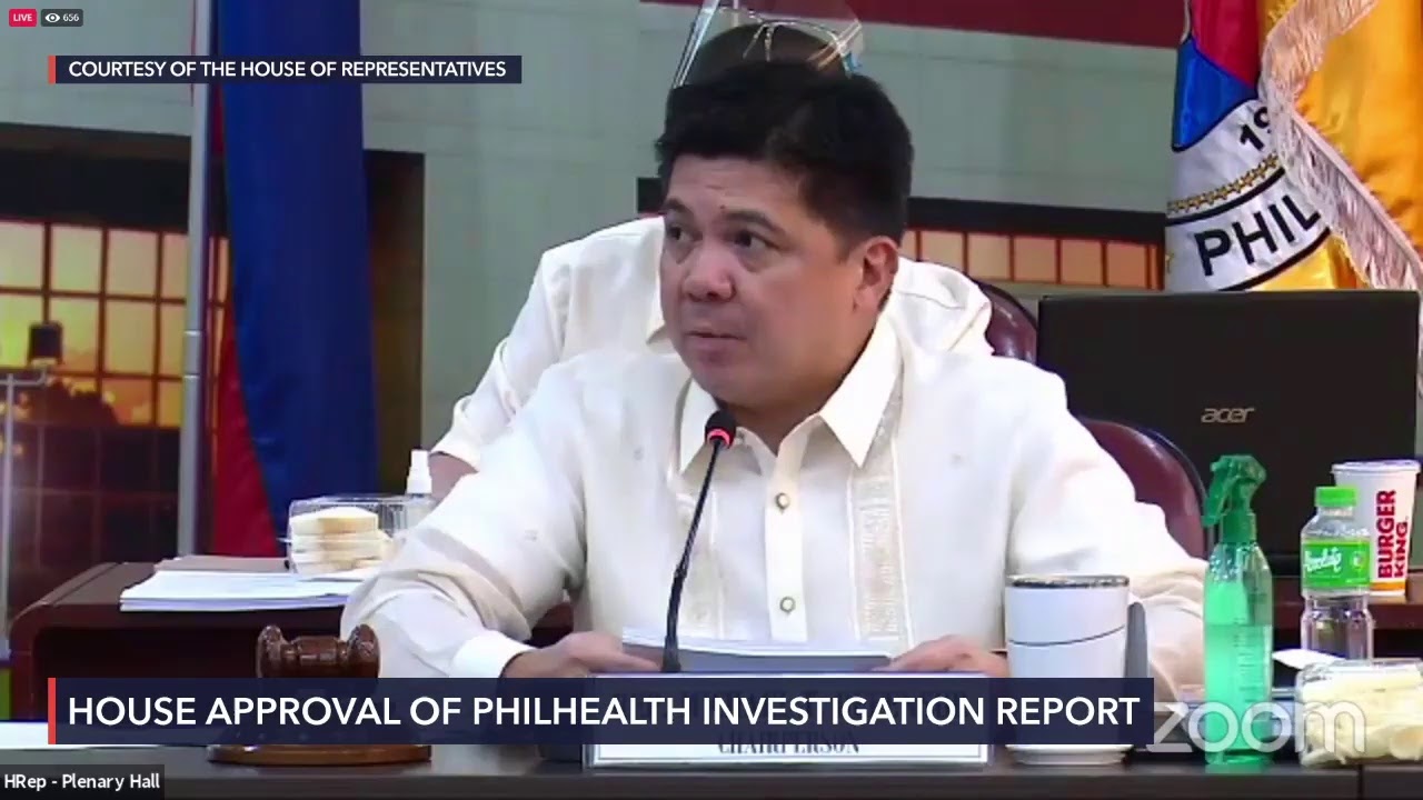 House approval of Philhealth investigation report