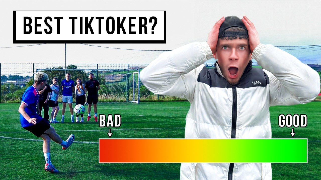 WHO'S THE BEST FOOTBALLER ON TIKTOK ?