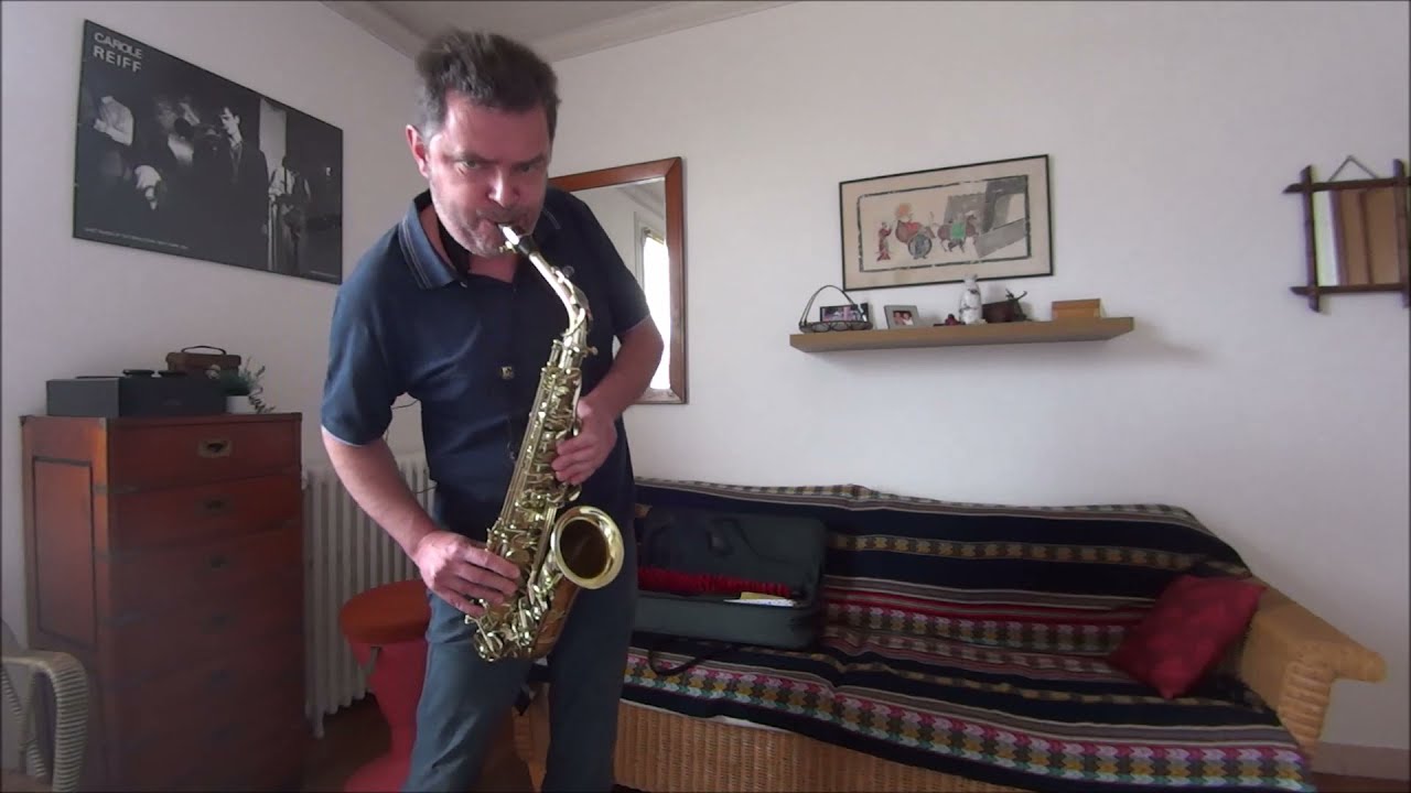 For Me, Formidable - Charles Aznavour - Sax Alto Cover + Free Score