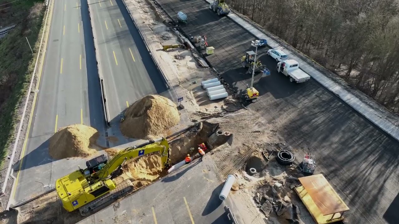 Exakter Zeitplan für Bauarbeiten während der A7-Vollsperrung vor dem Elbtunnel | DEPENBROCK