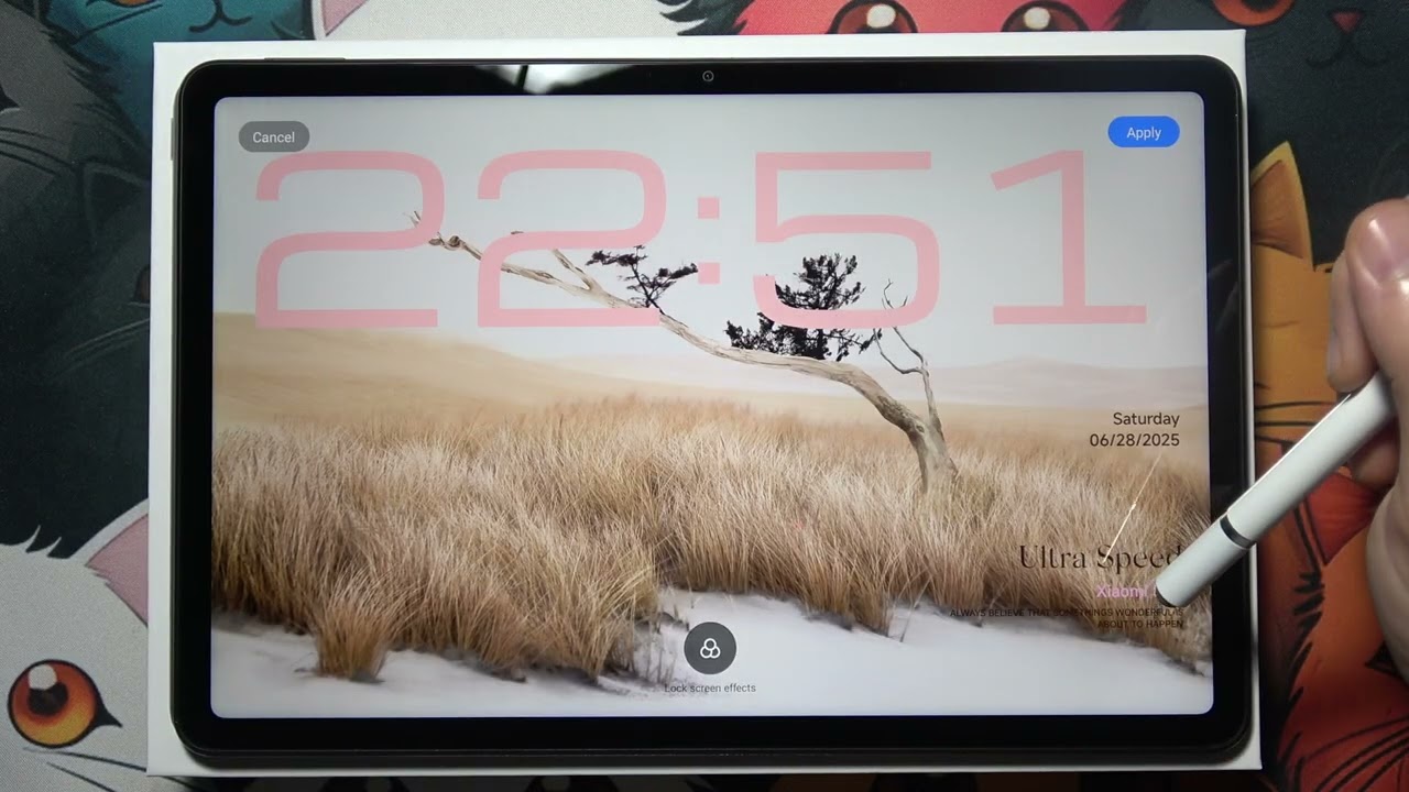 Redmi Pad 2: How to Change Wallpaper