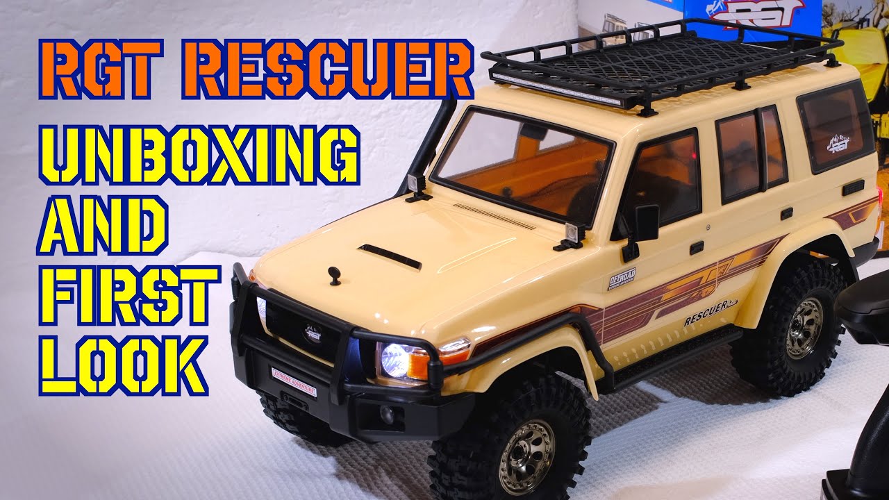 RGT Rescuer - RC Scale Crawler - Unboxing and First Look