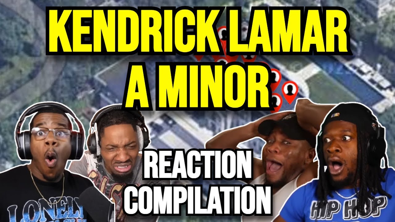 Kendrick Lamar - A Minor - REACTION COMPILATION