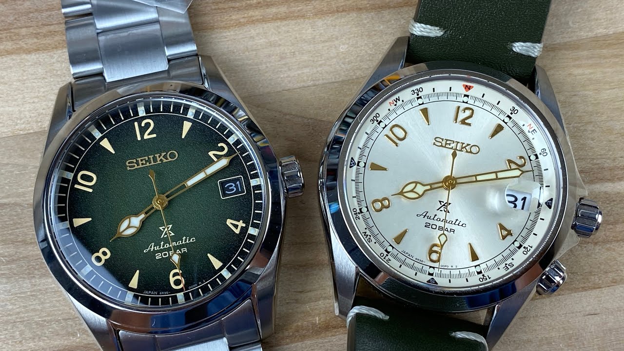 Seiko Alpinist Vs Alpinist (sbdc115 vs spb123)
