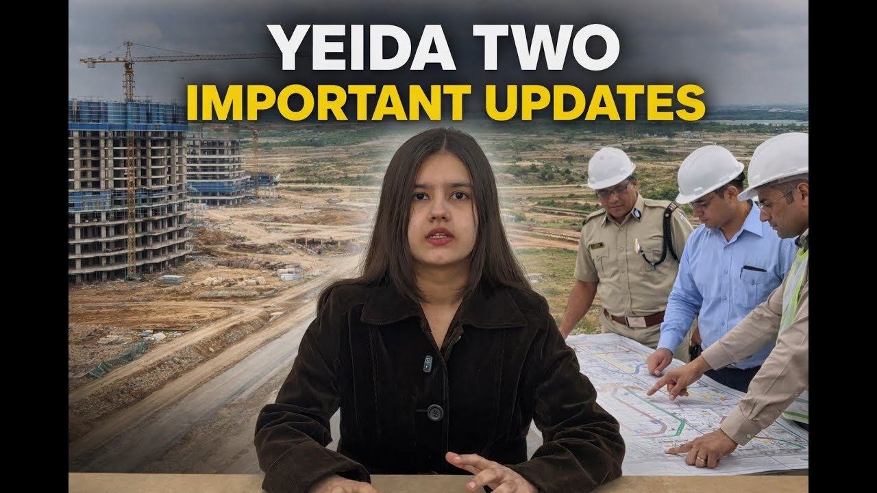 YEIDA Big Updates: Beyond the Airport Hype 🚀